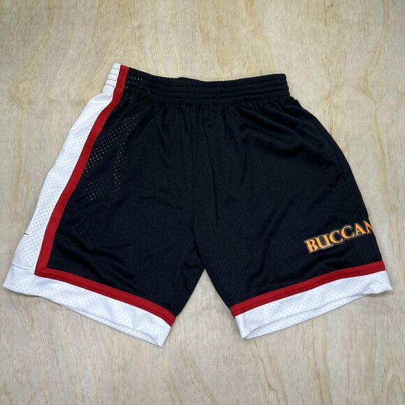 NEW DAMAGED Tampa Bay Buccaneers Mitchell Ness NFL Team ID Mesh Retro Shorts XL - Picture 2 of 13